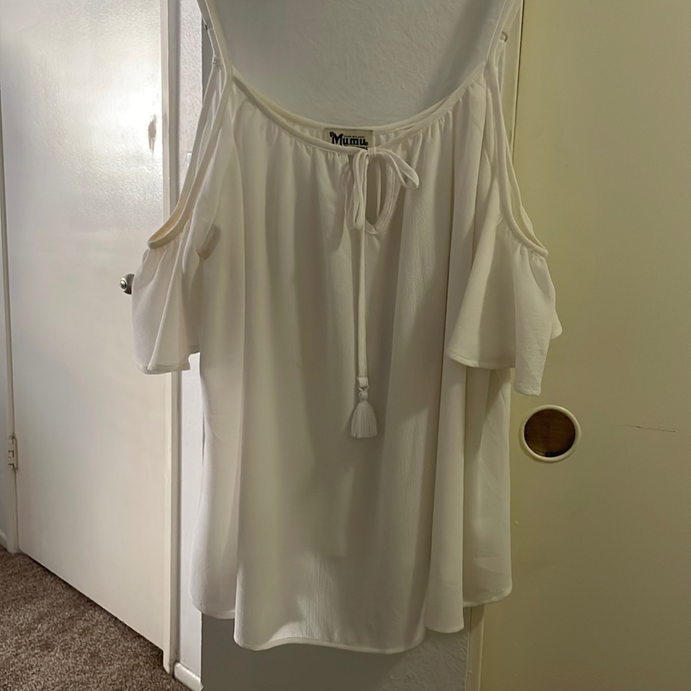 Show me your mumu soft romantic top